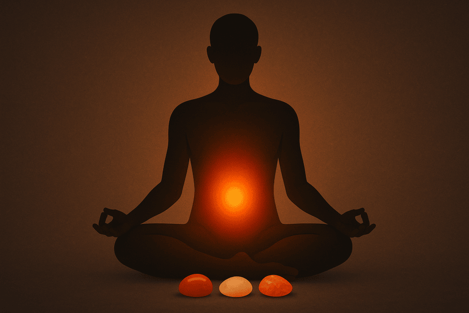 Top 10 cristale pentru chakra sacrală – ghid complet pentru creativitate, emoții echilibrate și vitalitate