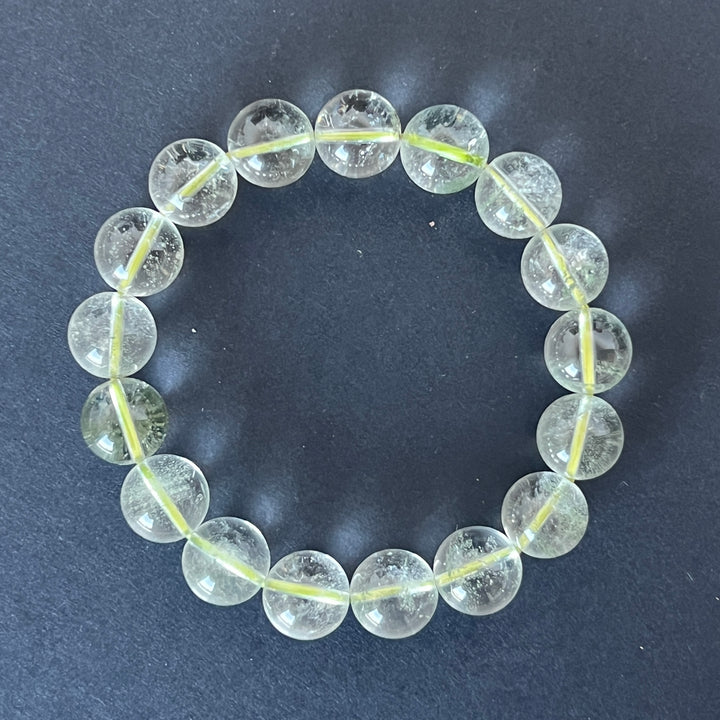 Brățară din Cuart Tibetan natural – mărgele translucide, cristal al purității și clarității spirituale, simbol al echilibrului interior și al liniștii mentale