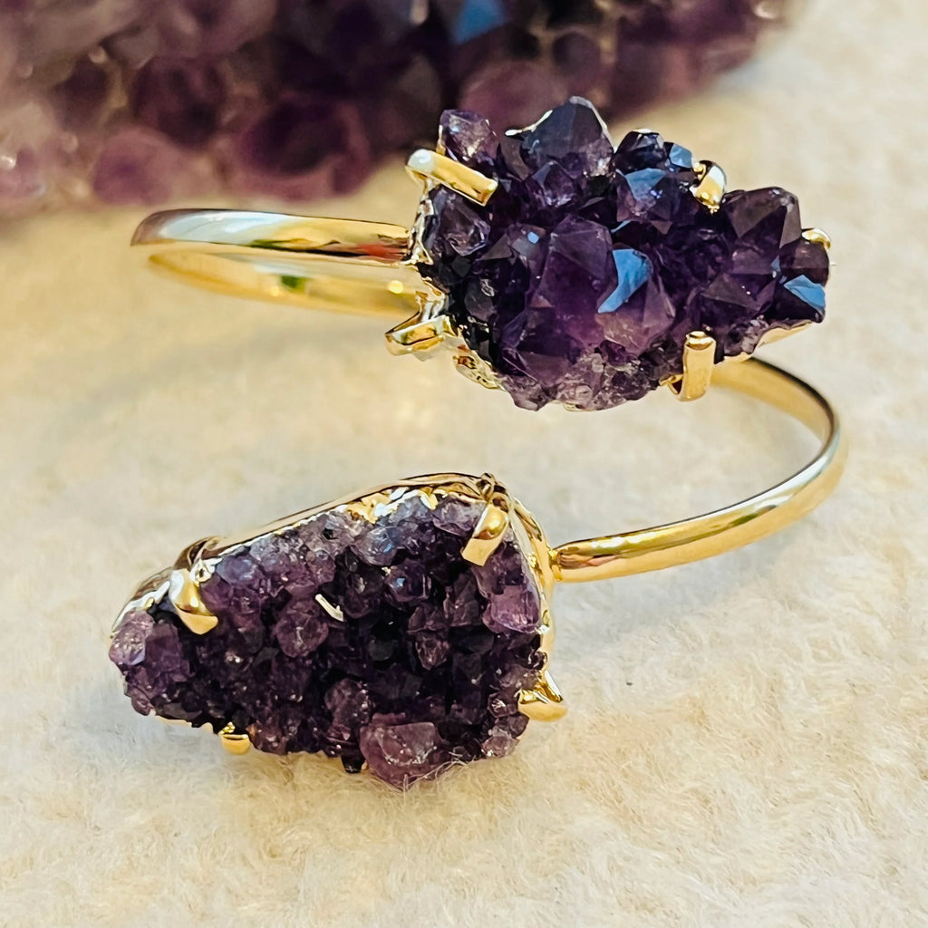 Brățări cristale Druzy, pietre semiprețioase, pe Druzy.ro