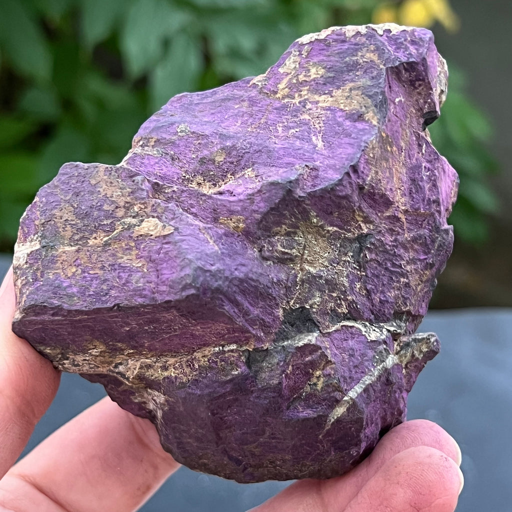 Purpurit metalic (din Namibia) piatra bruta model 10, pietre semipretioase - druzy.ro 12 