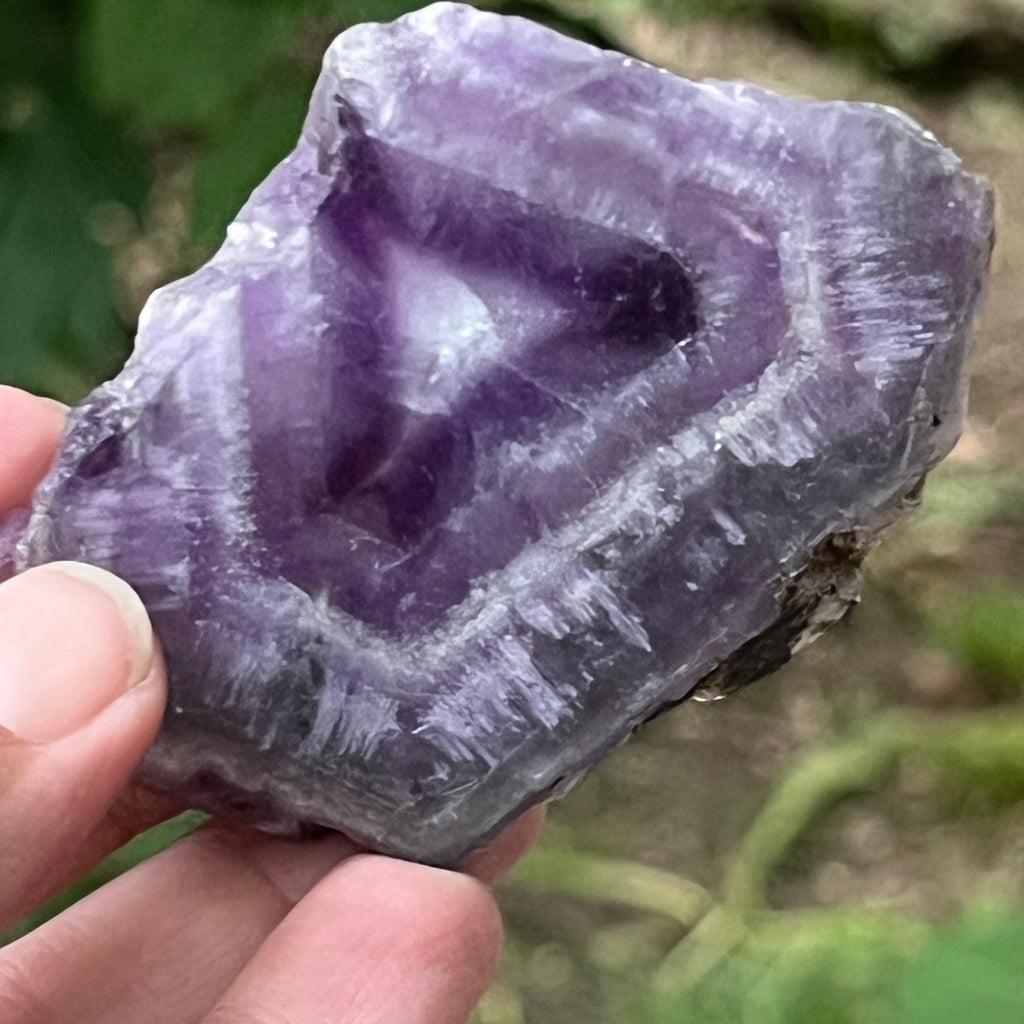 Felie nodul ametist chevron, pietre semipretioase - druzy.ro 4 