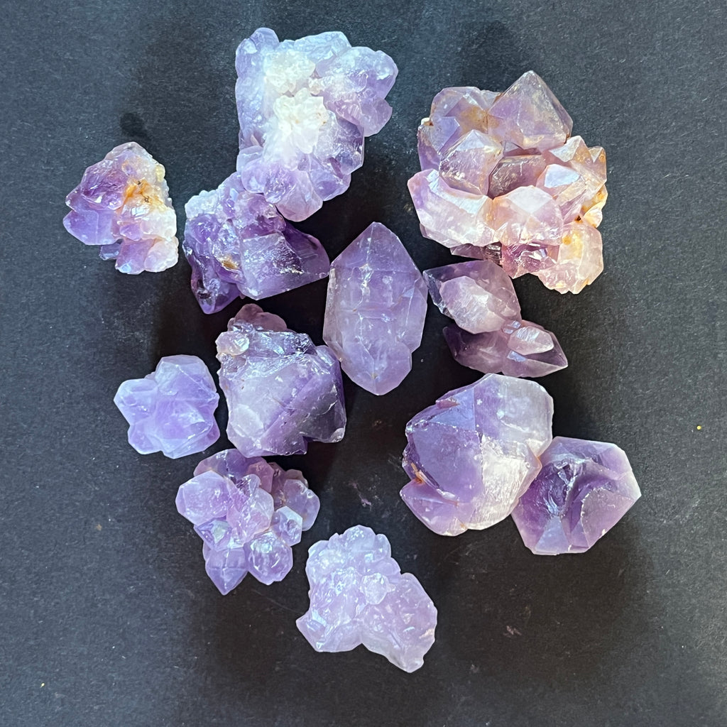 Cluster ametist mini, pietre semipretioase - druzy.ro 11 