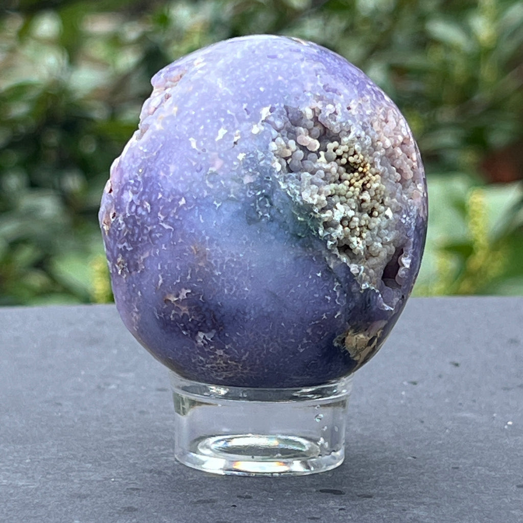 Sfera agat strugure model 3, pietre semipretioase - druzy.ro 7 
