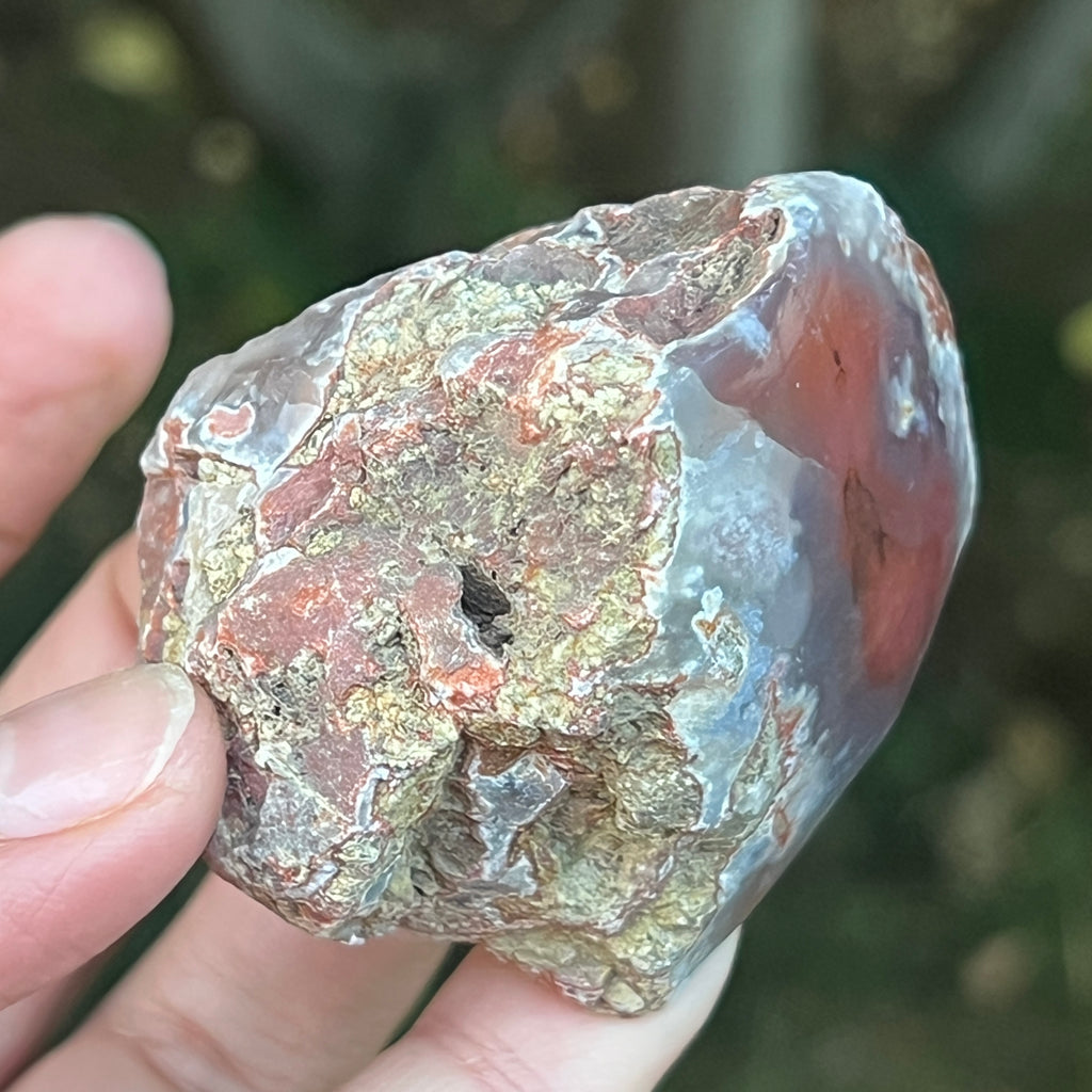 Agat de Botswana, nodul agat river model 12, pietre semipretioase - druzy.ro 6 