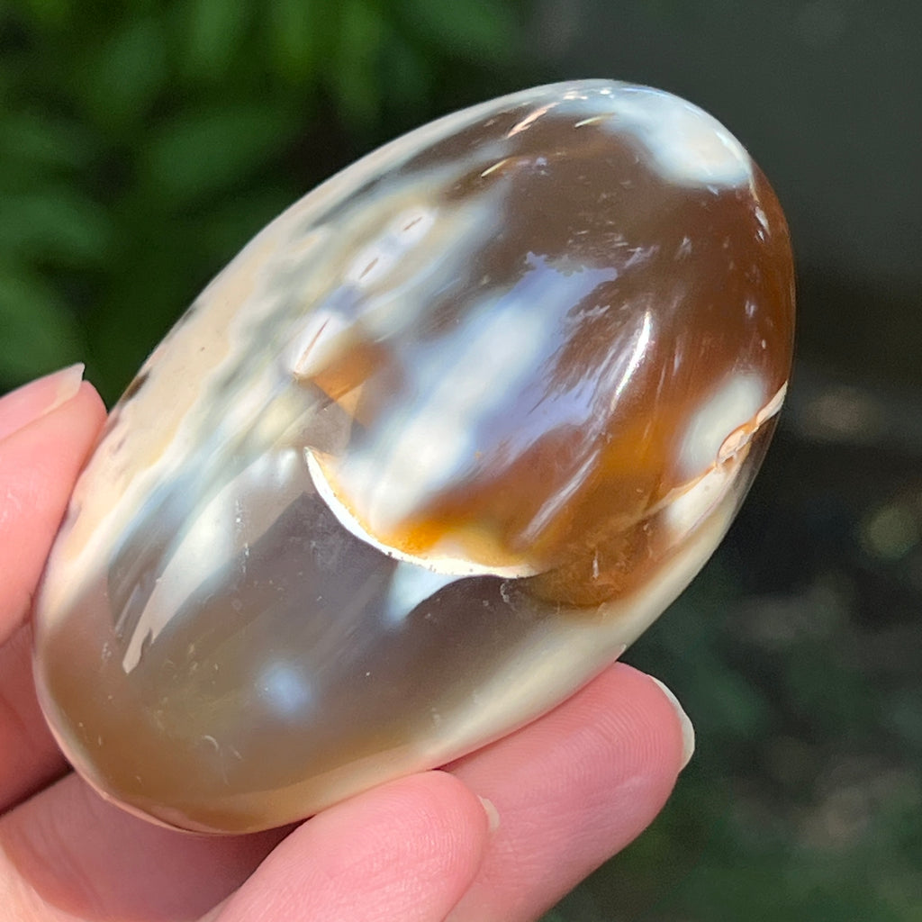 Agat Orca palmstone model 6, pietre semipretioase - druzy.ro 2 