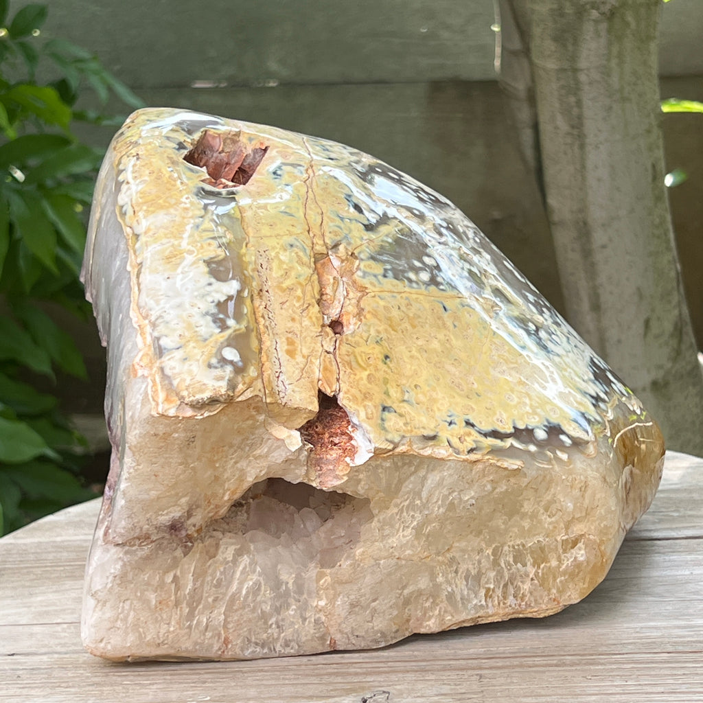 Geoda agat ametist model 7, pietre semipretioase - druzy.ro 7 