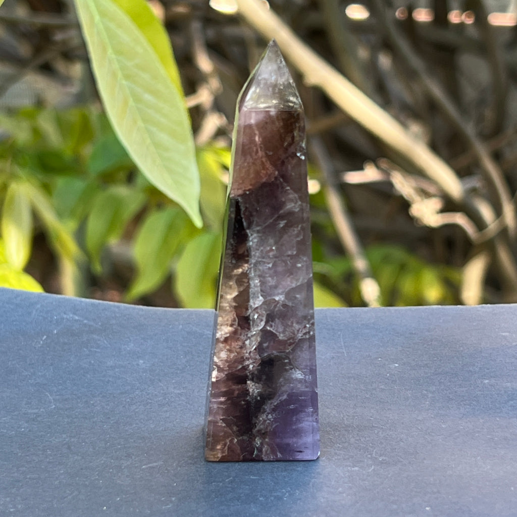 Obelisc super 7 (super seven) din Brazilia model 1, pietre semipretioase - druzy.ro 3 