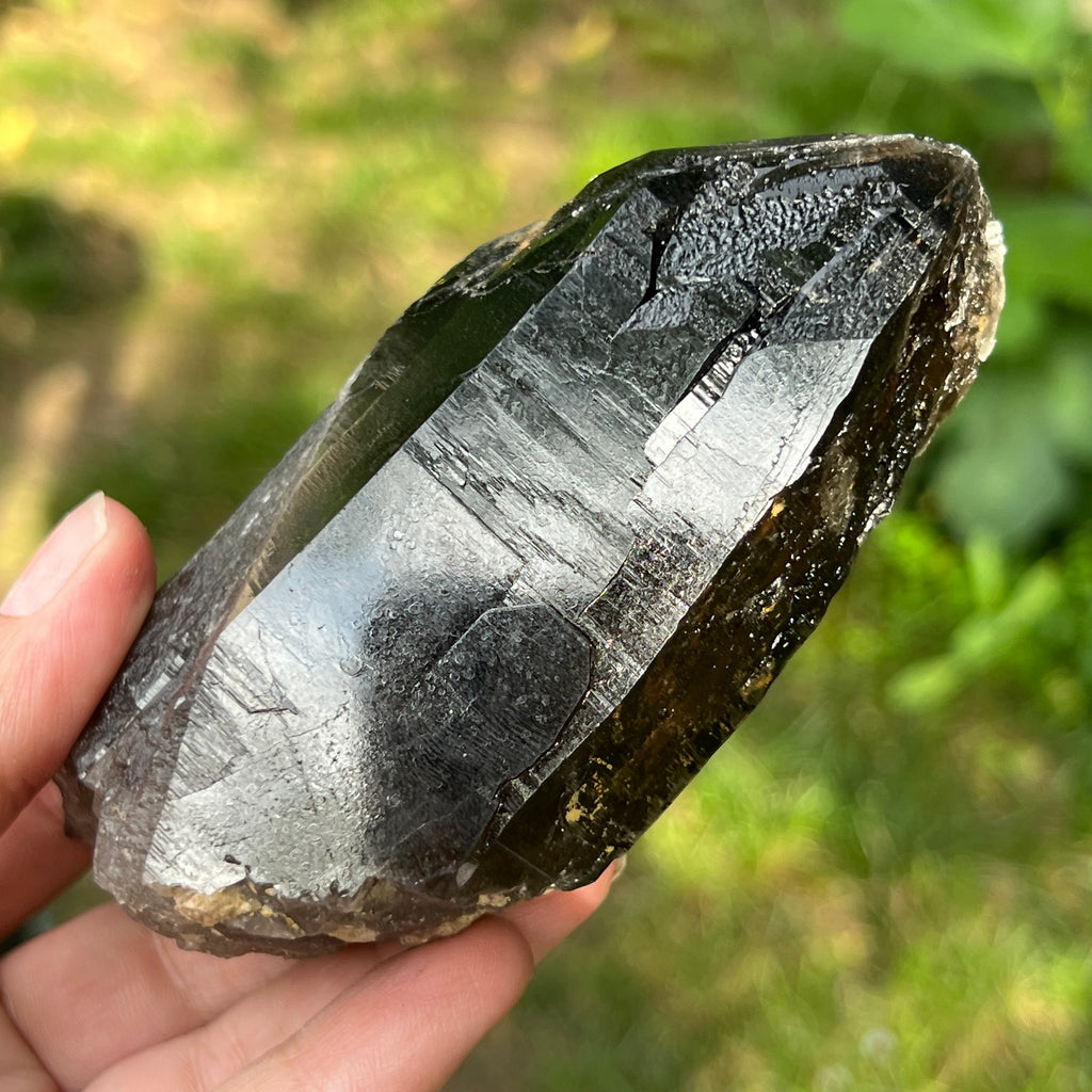 Varf brut cuart fumuriu | Model L7, pietre semipretioase - druzy.ro 3 