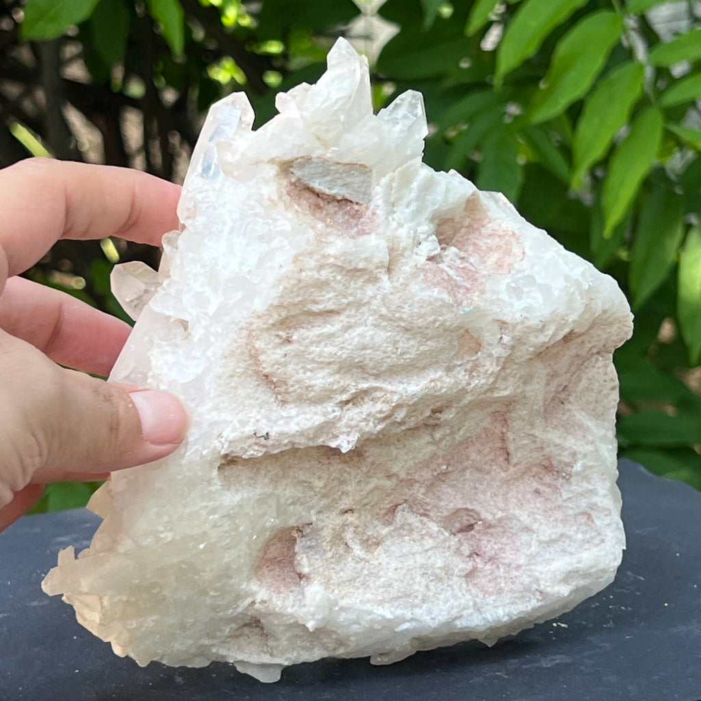 Floare de mina, cluster cuart ICY | Model 14, pietre semipretioase - druzy.ro 4 