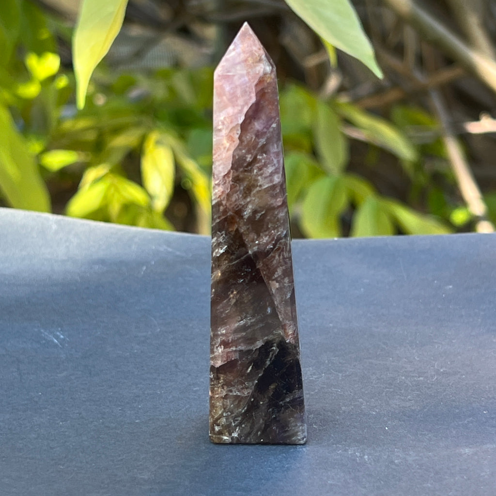 Obelisc super 7 (super seven) din Brazilia model 12, pietre semipretioase - druzy.ro 4 