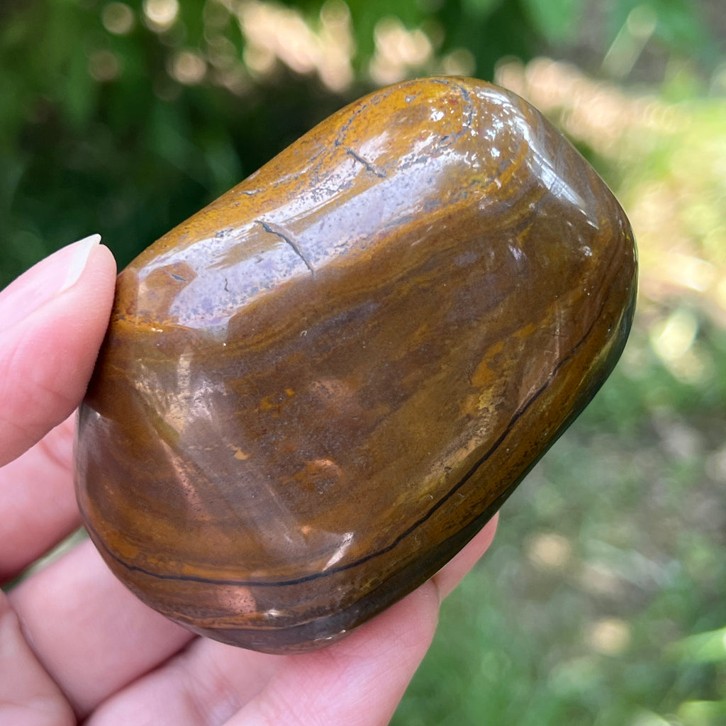 Ochi de tigru (din Prieska Africa) model 8, pietre semipretioase - druzy.ro 8 