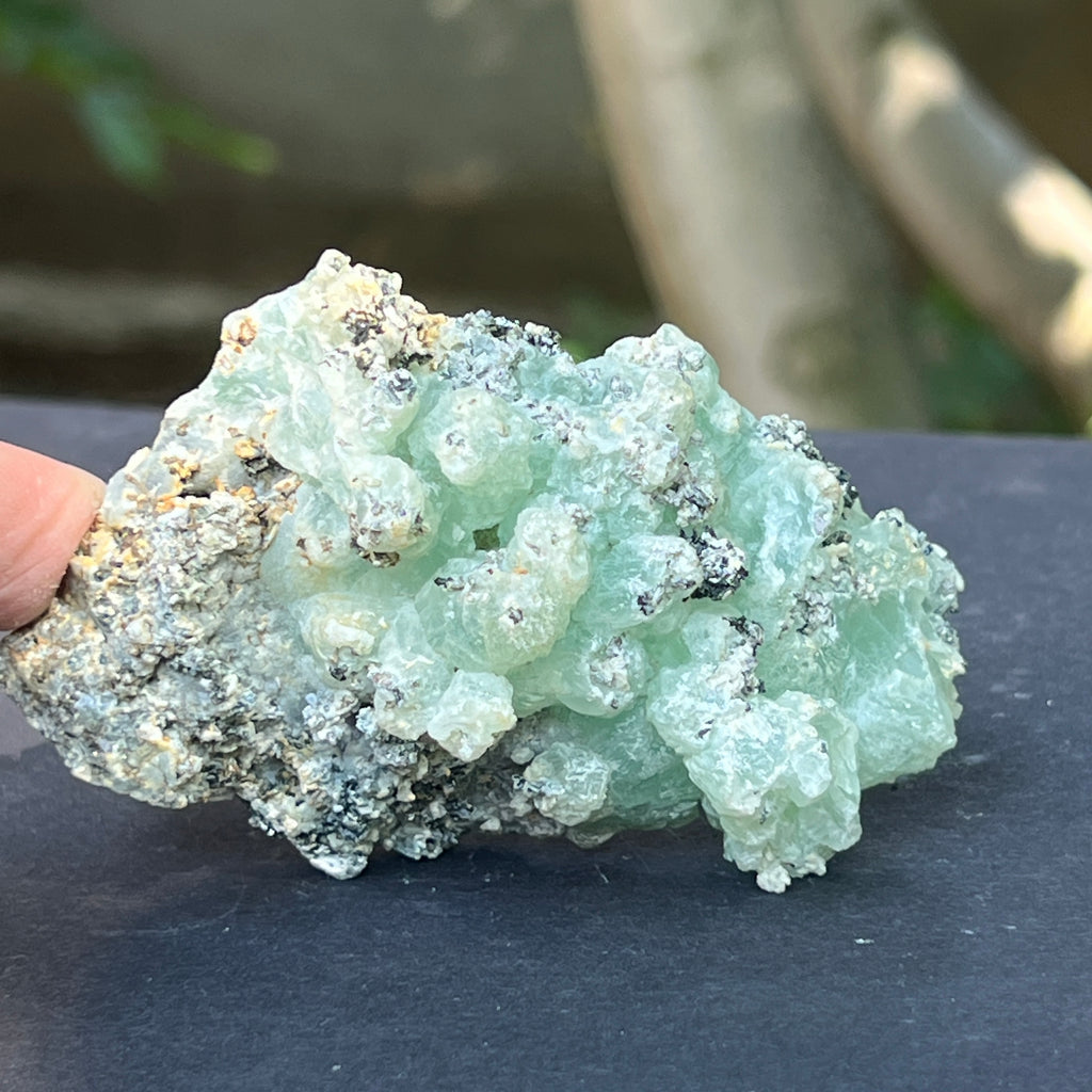 Cluster Prehnit model 10, pietre semipretioase - druzy.ro 5 