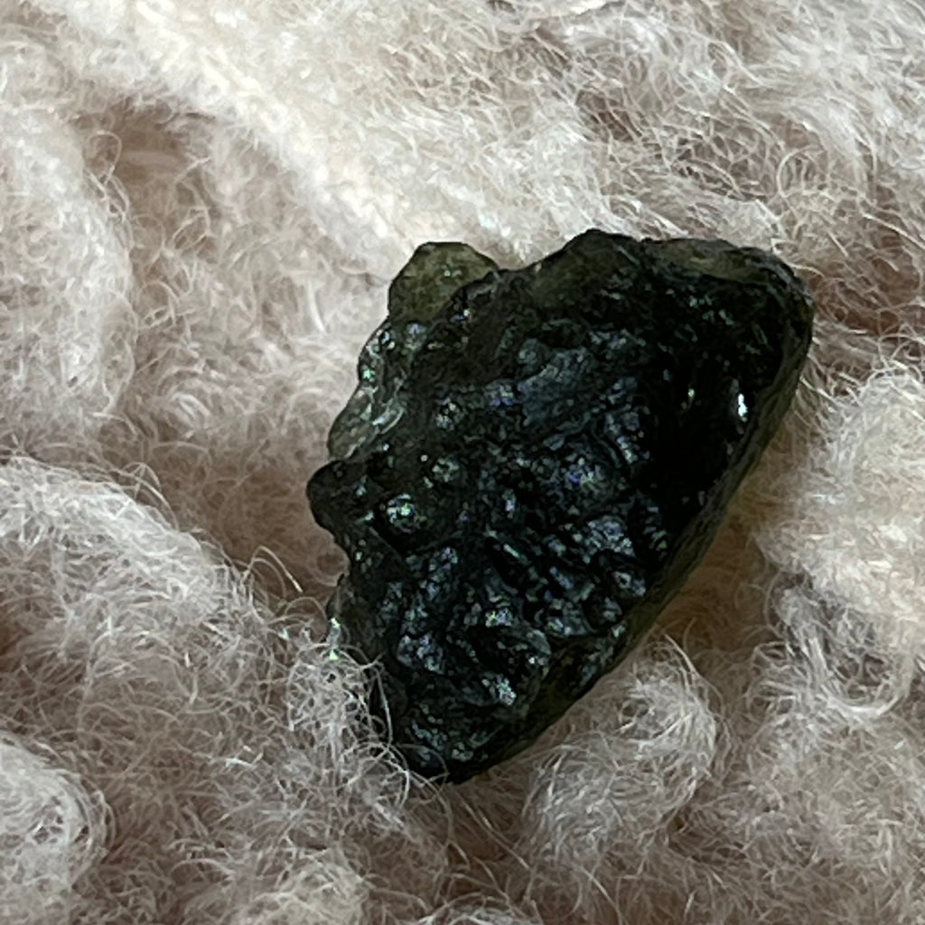 Moldavit 2.02 grame piatra bruta model 1, druzy.ro, cristale 3