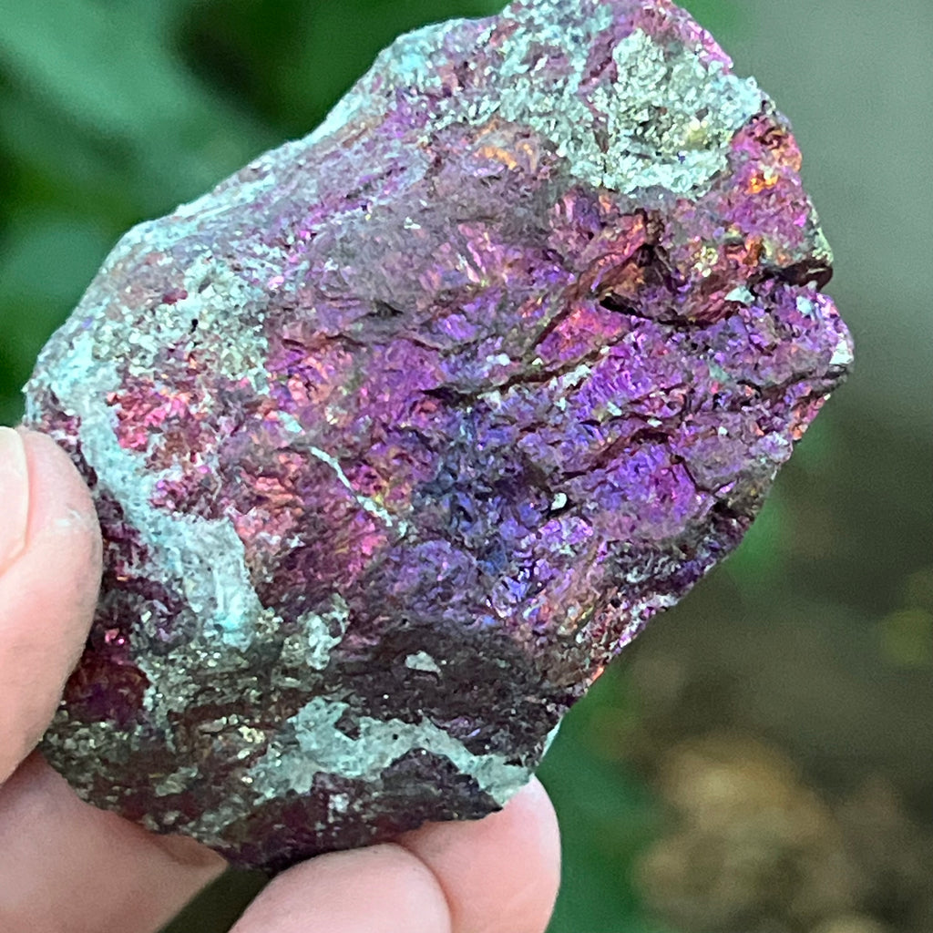 Calcopirita iridescentă din Mexic model 2, pietre semipretioase - druzy.ro 6 