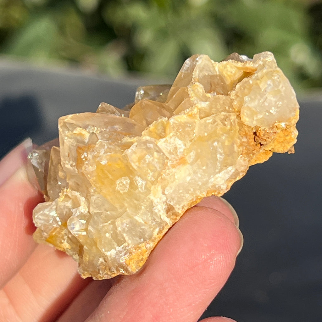 Cluster cuart lamaie Zambia, golden healer model 37, pietre semipretioase - druzy.ro 5 