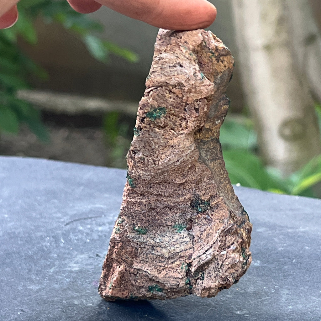 Cluster malachit | Model 5, pietre semipretioase - druzy.ro 4 