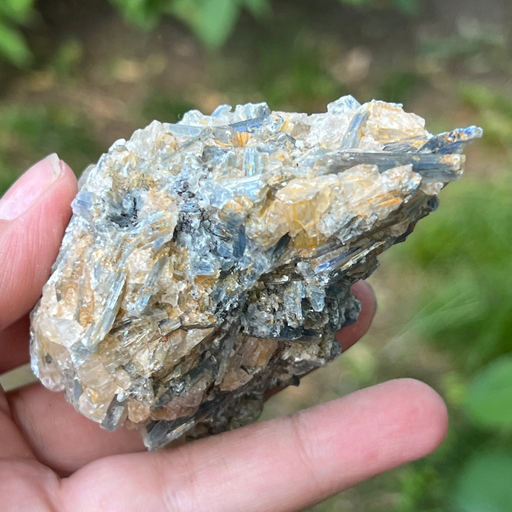 Kianit albastru (Cianit) piatra bruta din Zimbabwe model 12, pietre semipretioase - druzy.ro 8 