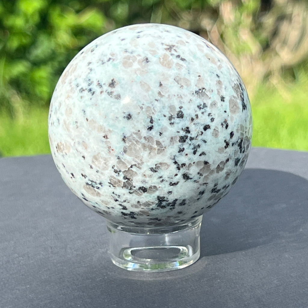 Sfera jasp kiwi model 2, pietre semipretioase - druzy.ro 3 