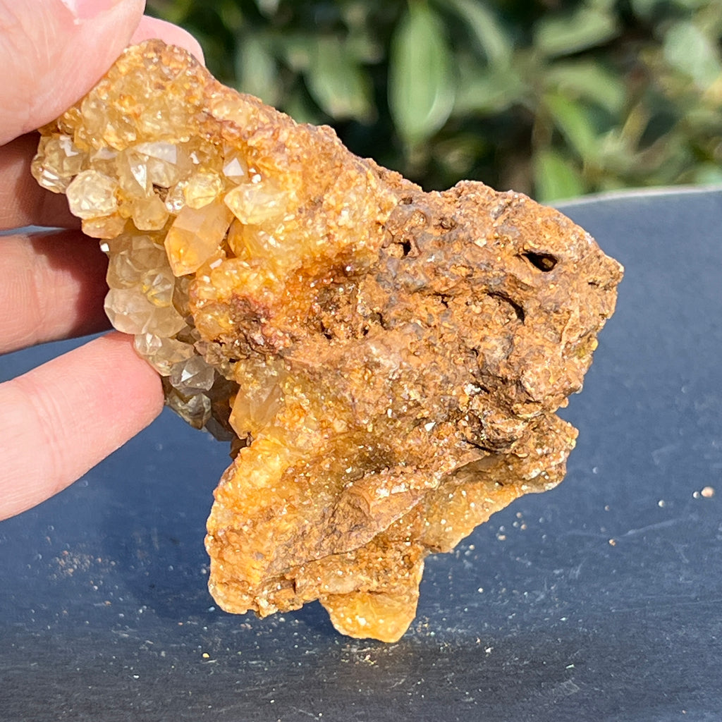 Cluster cuart lamaie Zambia, golden healer model 56, pietre semipretioase - druzy.ro 7 