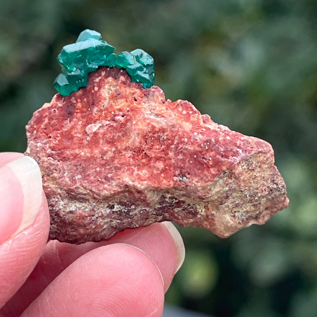 Dioptaz cluster din Congo model 14, pietre semipretioase - druzy.ro 3 