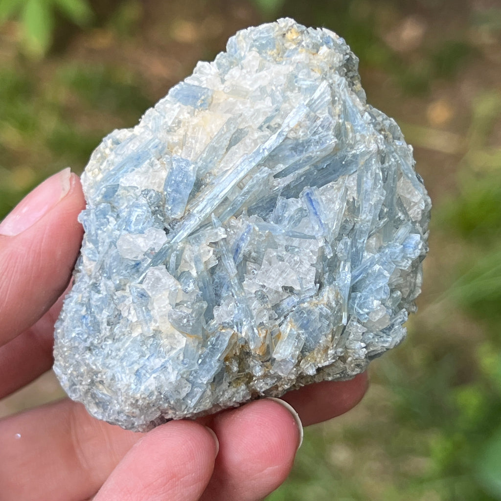 Kianit albastru (Cianit) piatra bruta din Zimbabwe model 1, pietre semipretioase - druzy.ro 2 