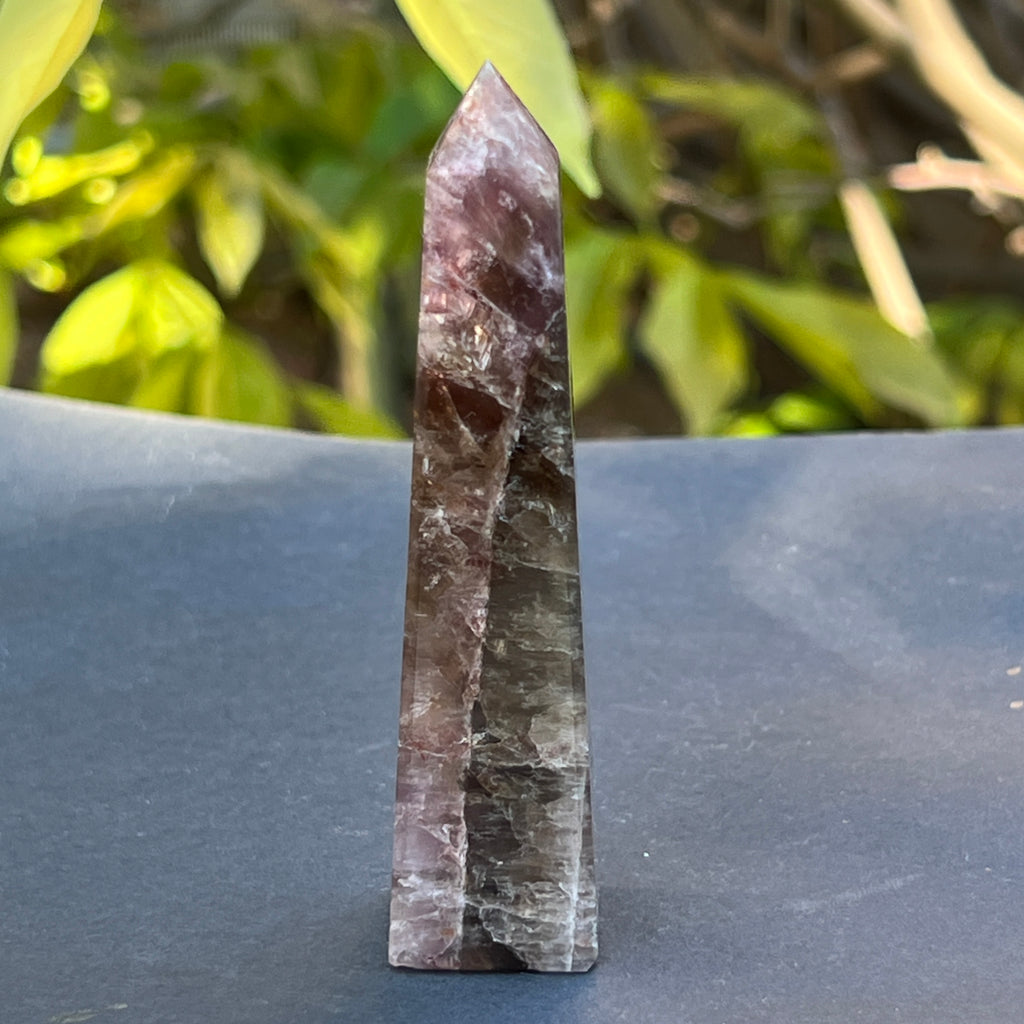 Obelisc super 7 (super seven) din Brazilia model 12, pietre semipretioase - druzy.ro 2 