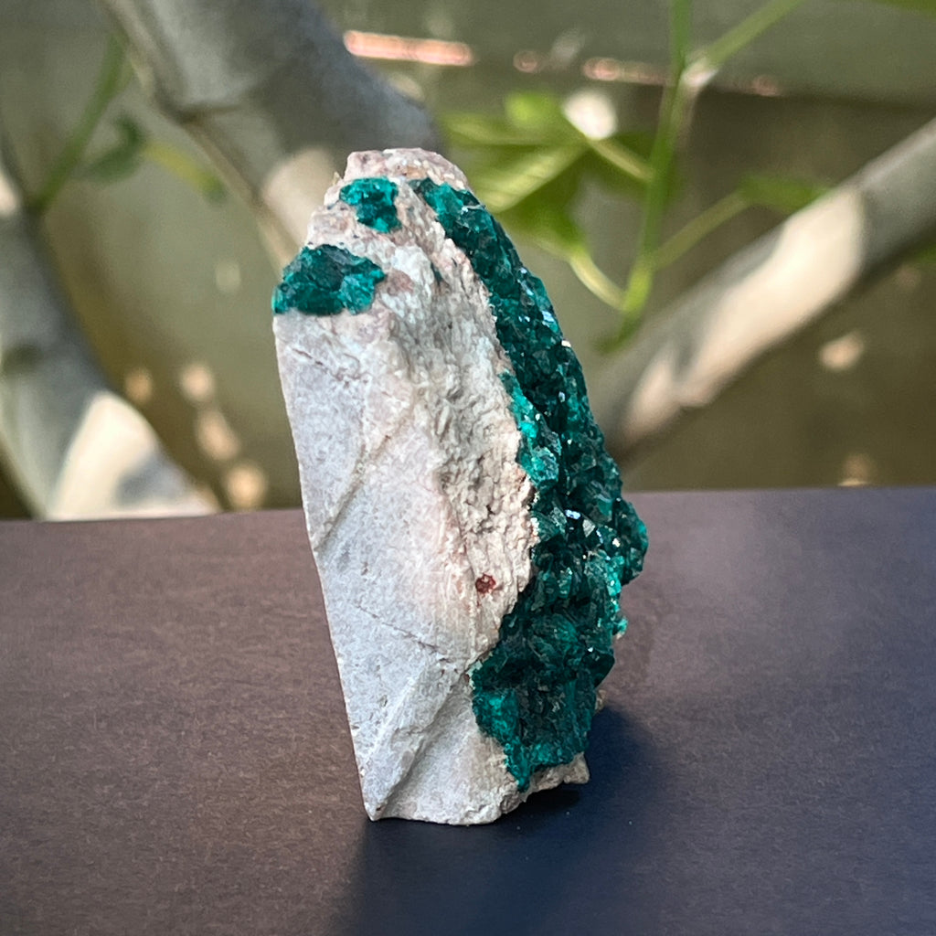 Dioptaz cluster din Congo model 1, pietre semipretioase - druzy.ro 2 