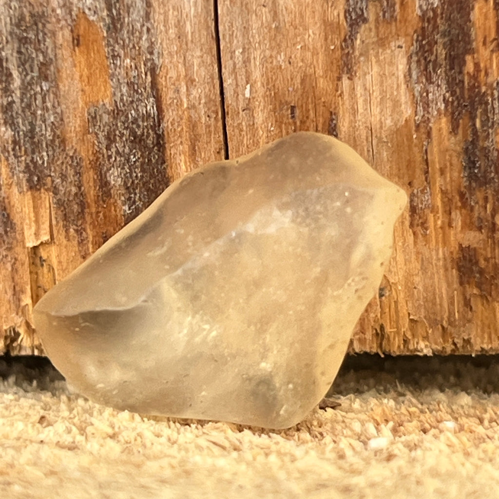 Tectita aurie sticla desertului Libia piatra bruta model 11, calitate AAA, pietre semipretioase - druzy.ro 2 