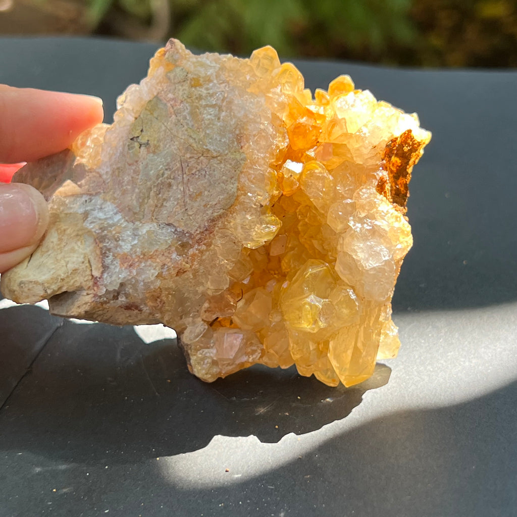 Cluster cuart lamaie, golden healer 5A/7, Zambia, pietre semipretioase - druzy.ro 1