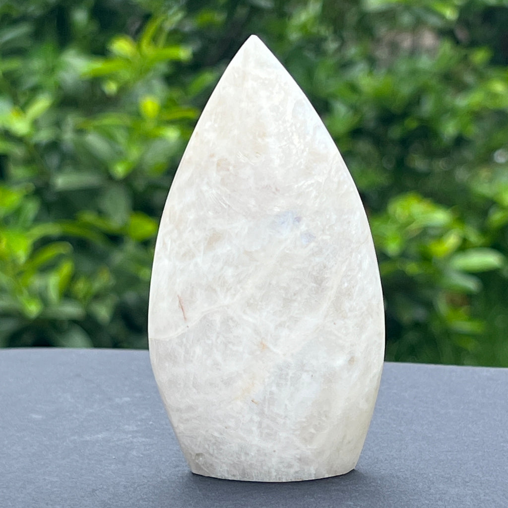 Sculptura forma libera piatra lunii alba m2, pietre semipretioase - druzy.ro 2 