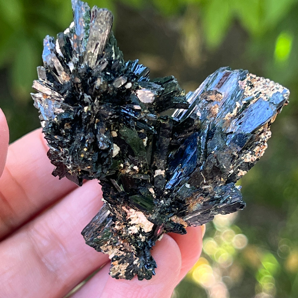 Cluster turmalina neagra model 21 din Erongo, Namibia, pietre semipretioase - druzy.ro 3 