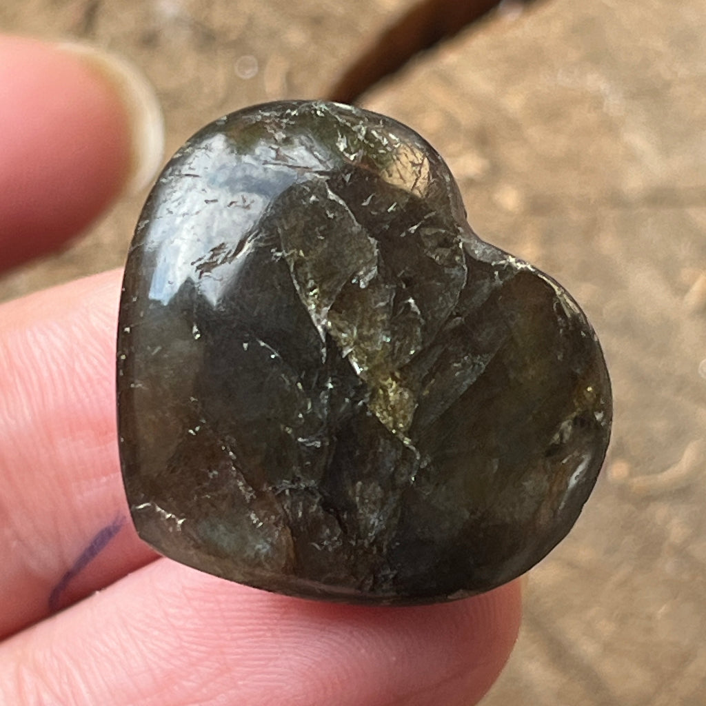 Inima labradorit model 9, pietre semipretioase - druzy.ro 2 