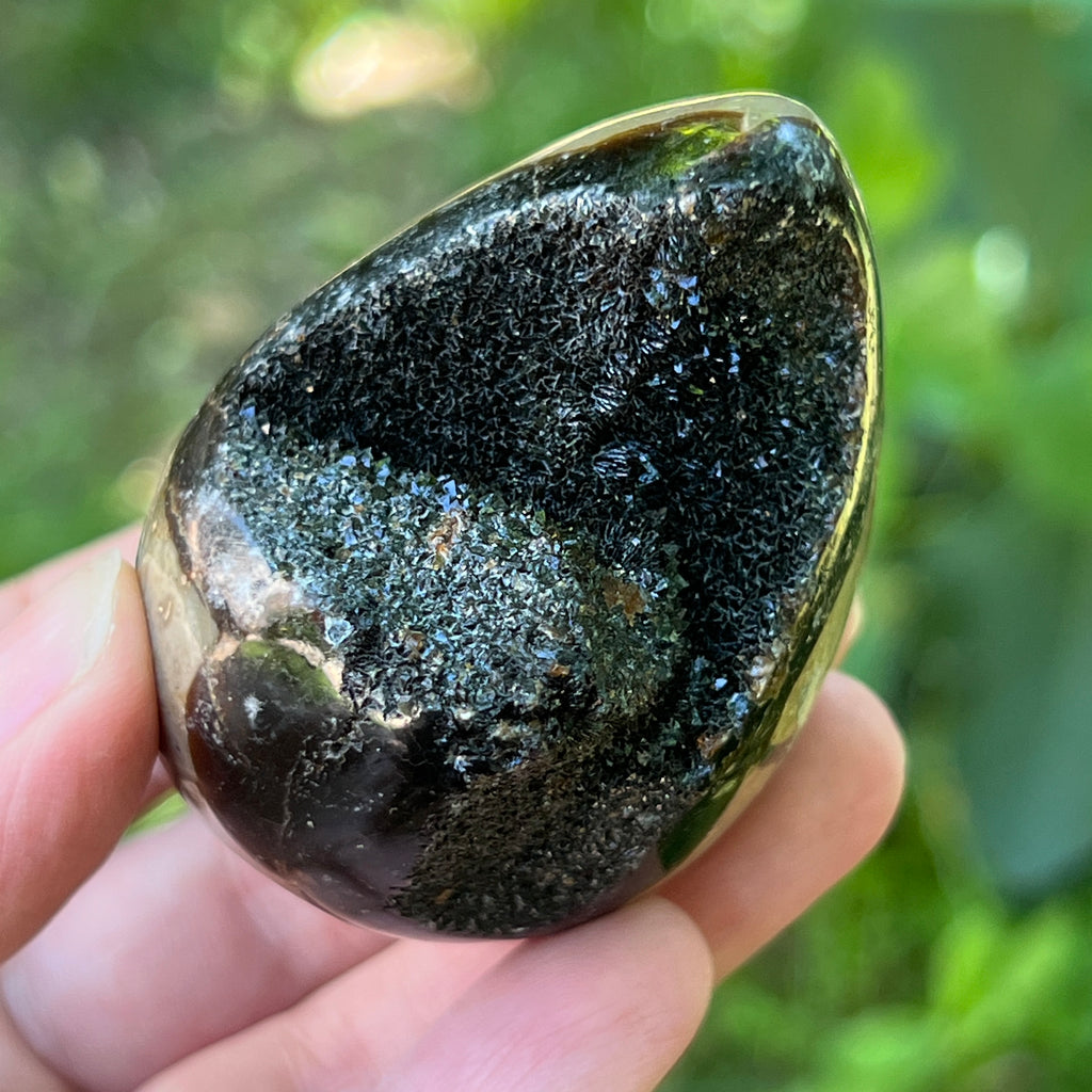 Ou Septaria din Madagascar mini, piatra dragonului, model 8, pietre semipretioase - druzy.ro 4 