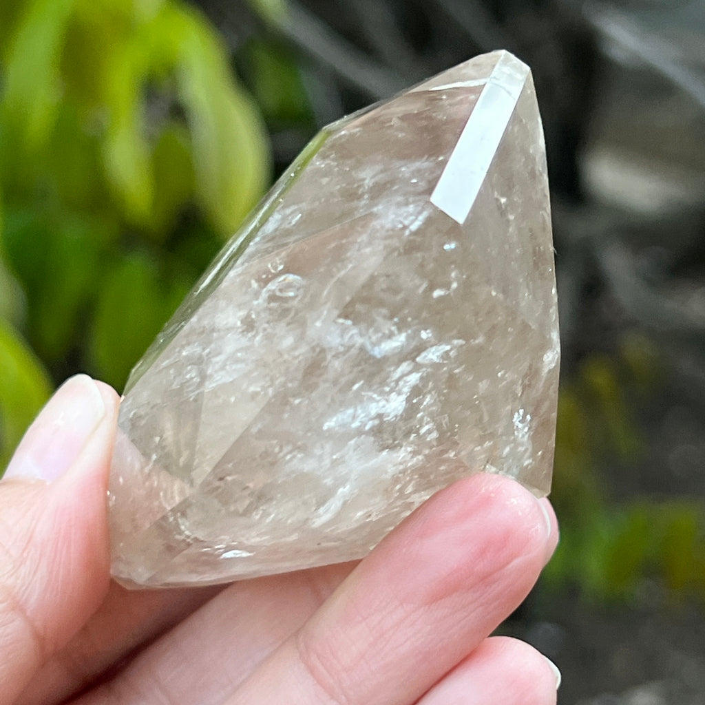 Cuart fumuriu forma diamant model 4, pietre semipretioase - druzy.ro 2 