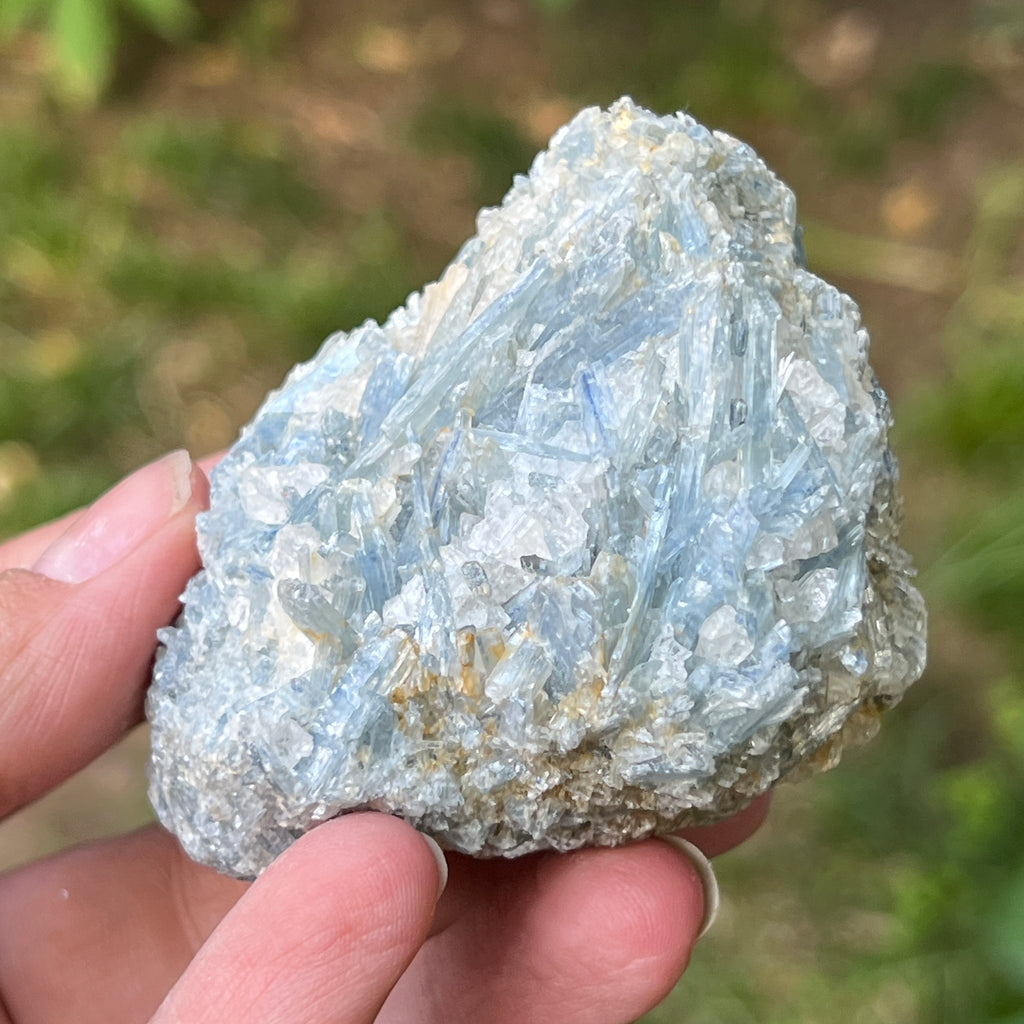 Kianit albastru (Cianit) piatra bruta din Zimbabwe model 1, pietre semipretioase - druzy.ro 3 