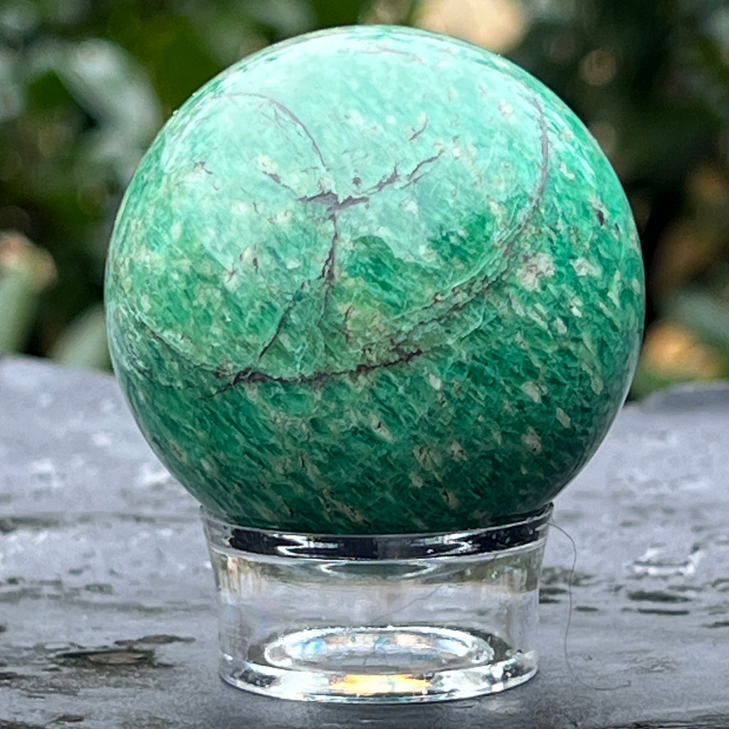 Sfera amazonit din Madagascar model 3, pietre semipretioase - druzy.ro 3 