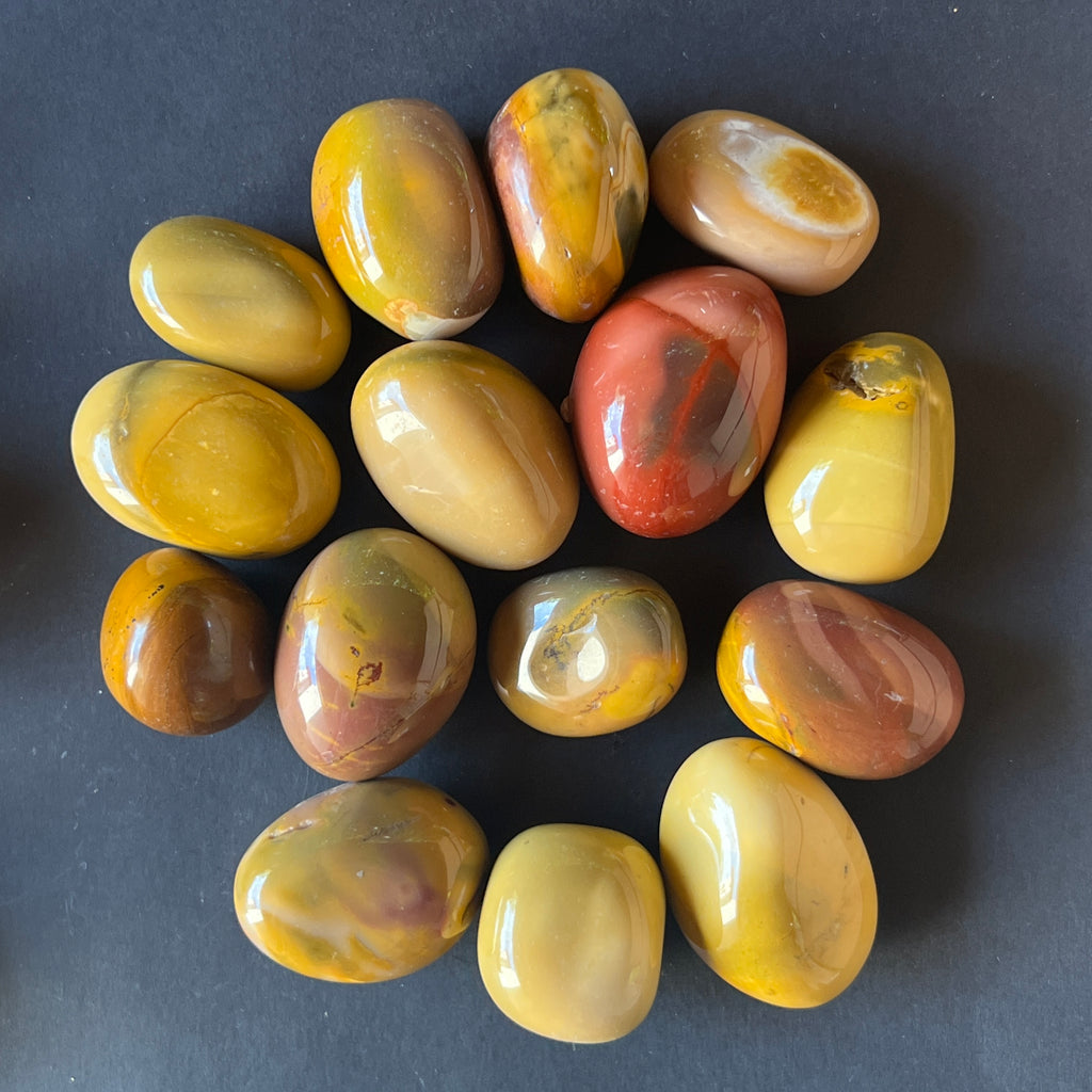 Piatra rulata mookait L, pietre semipretioase - druzy.ro 2 
