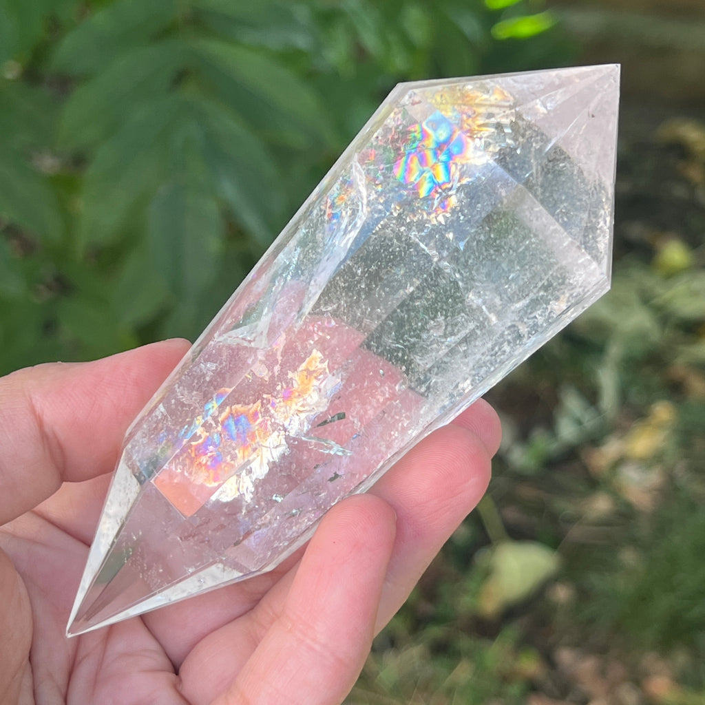 Bagheta cuart vogel, 12 fete, Brazilia model 21, pietre semipretioase - druzy.ro 1 