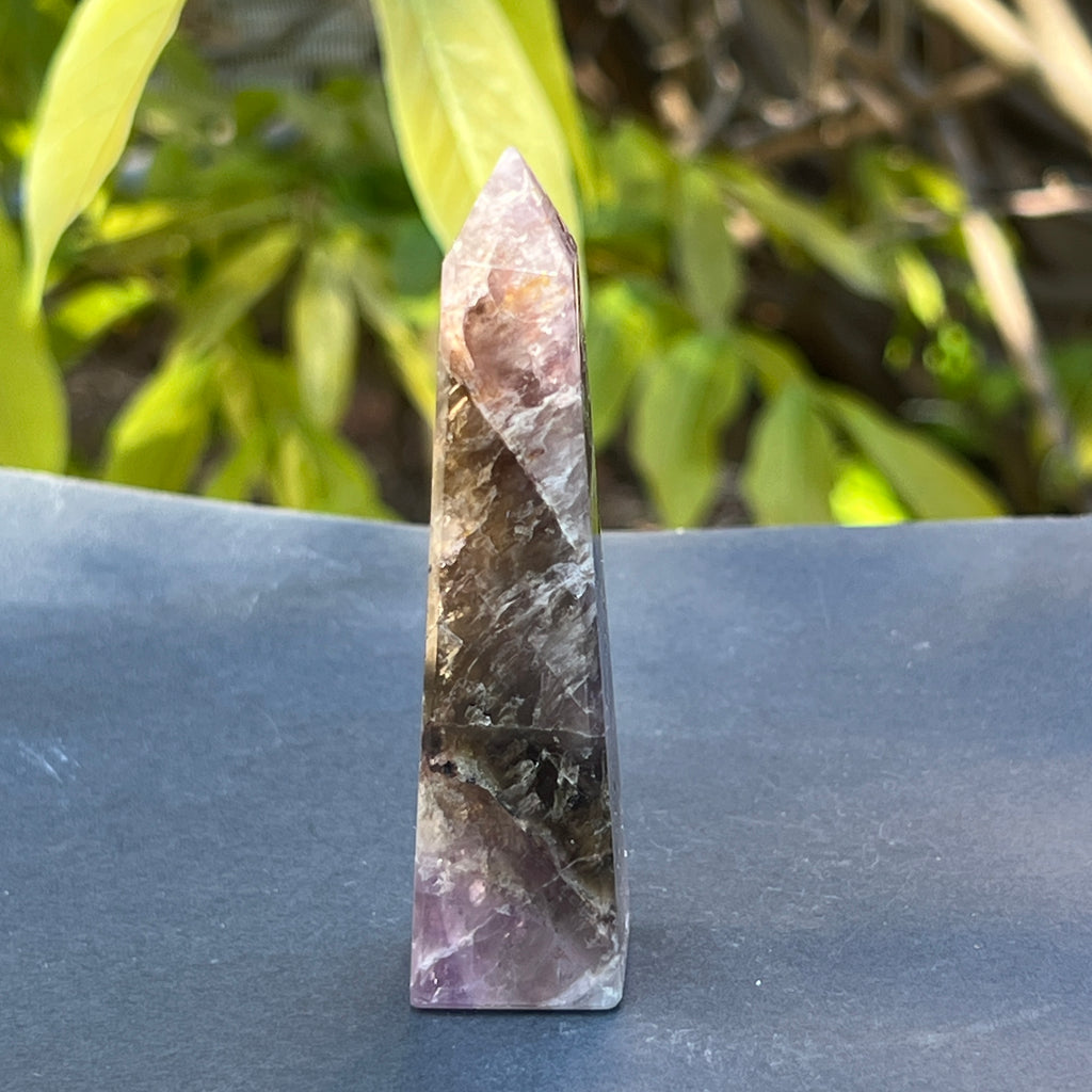 Obelisc super 7 (super seven) din Brazilia model 11, pietre semipretioase - druzy.ro 3 