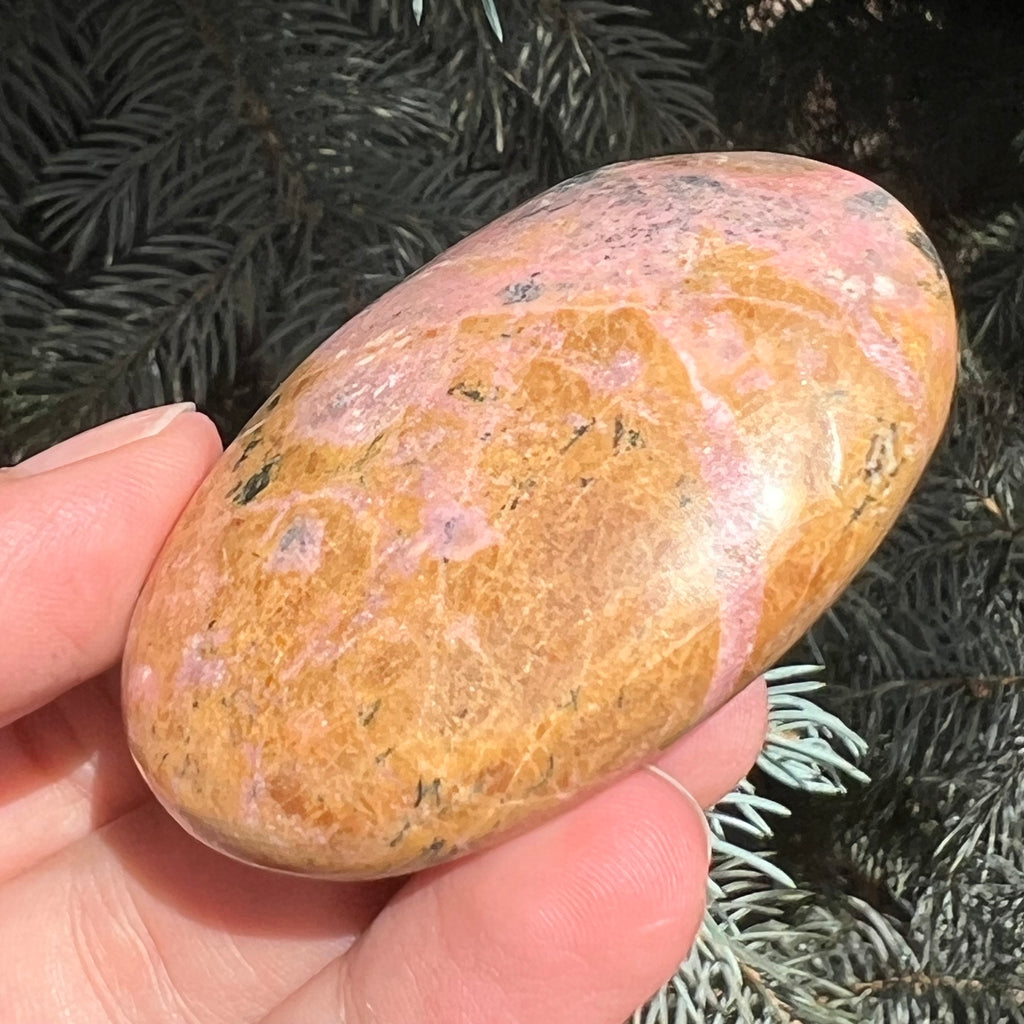 Palmstone rodonit Pakistan model 1, druzy.ro, pietre semipretioase 5