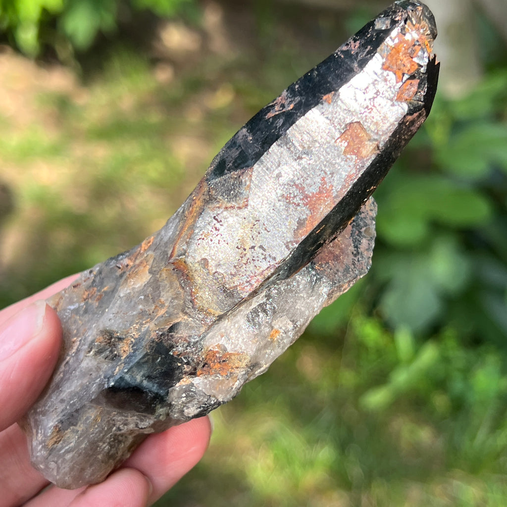 Varf brut cuart fumuriu | Model L6, pietre semipretioase - druzy.ro 6 