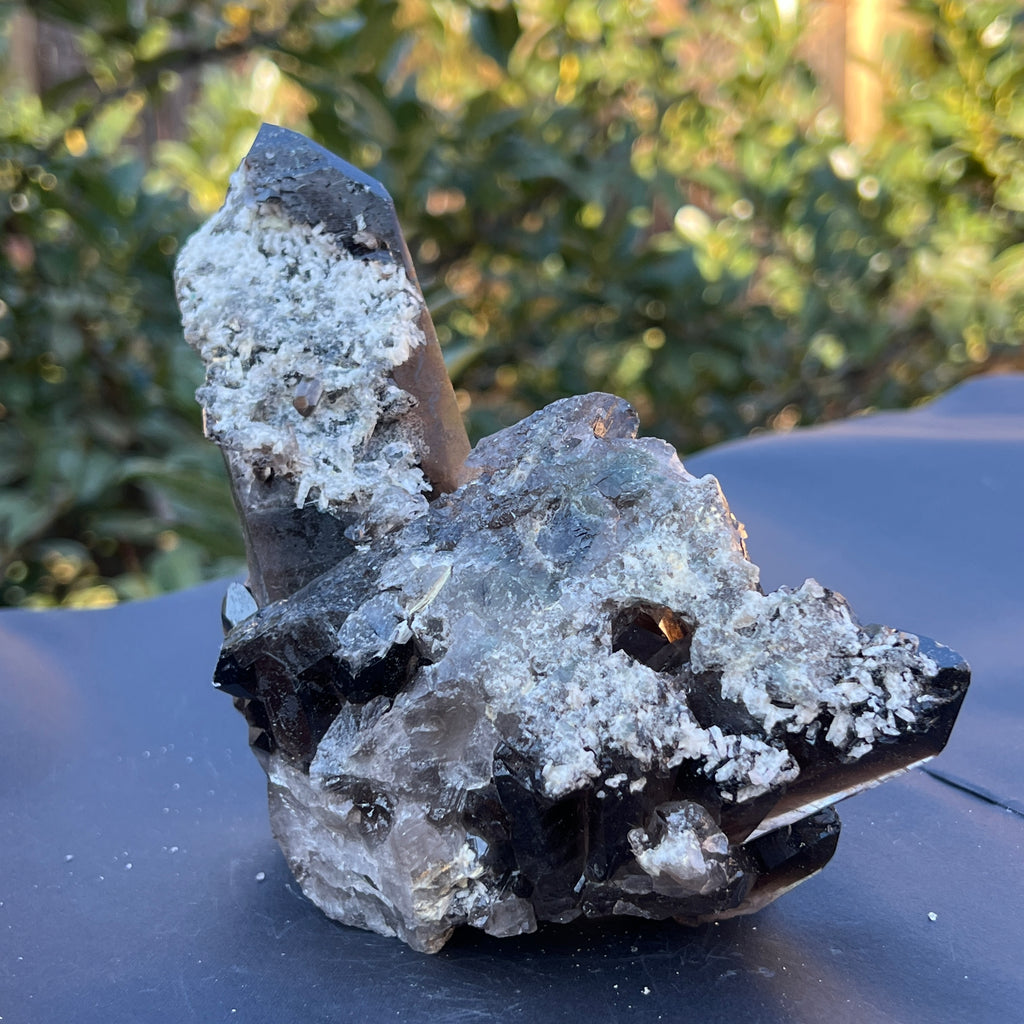 Cluster cuart fumuriu din Brazilia XL1, pietre semipretioase - druzy.ro 6 