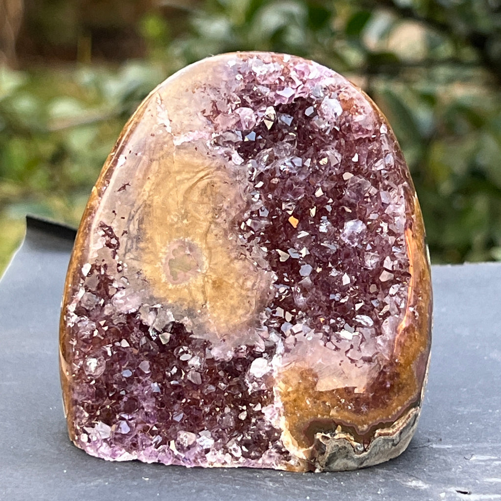 Ametist stalactit calitate +AAA, geoda ametist Uruguay, m10, pietre semipretioase - druzy.ro 3 