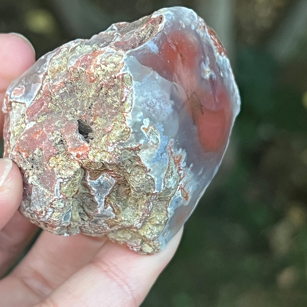 Agat de Botswana, nodul agat river model 12, pietre semipretioase - druzy.ro 2 