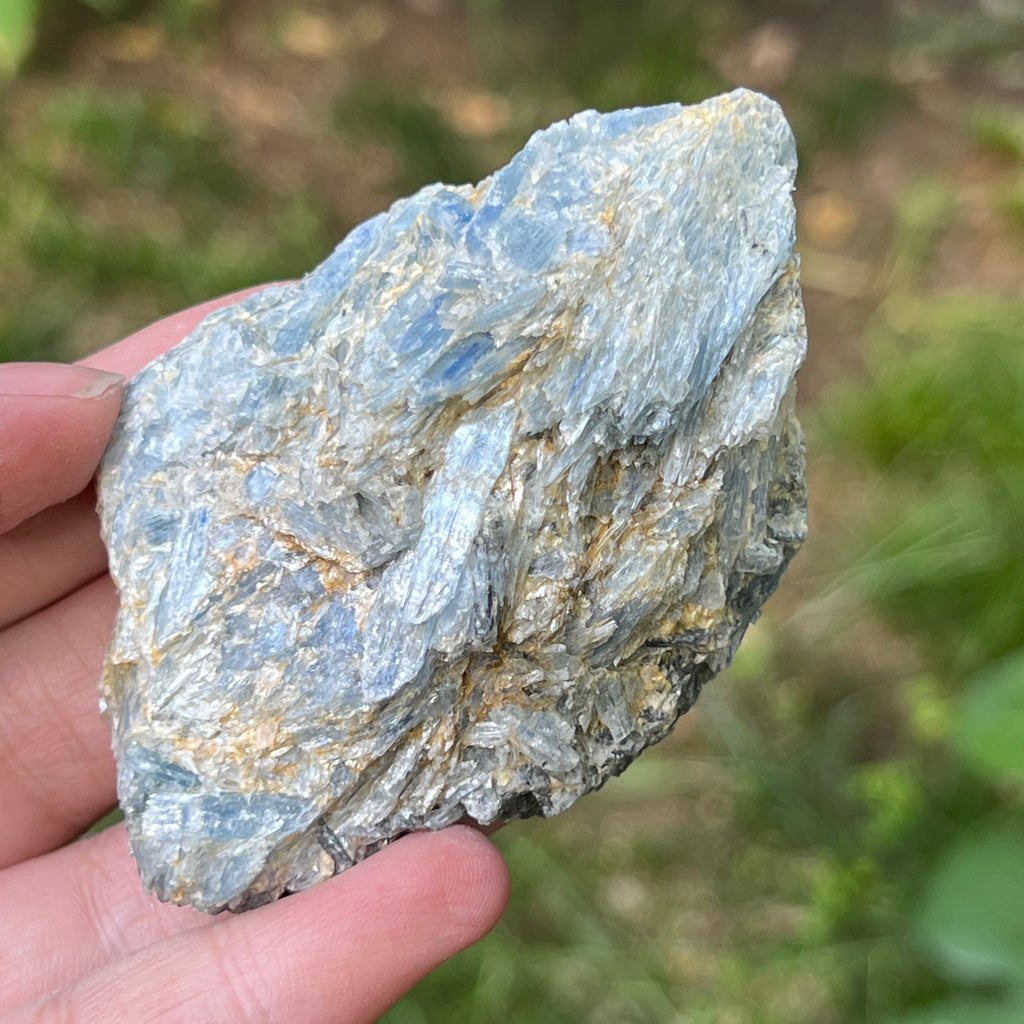 Kianit albastru (Cianit) piatra bruta din Zimbabwe model 11, pietre semipretioase - druzy.ro 1 
