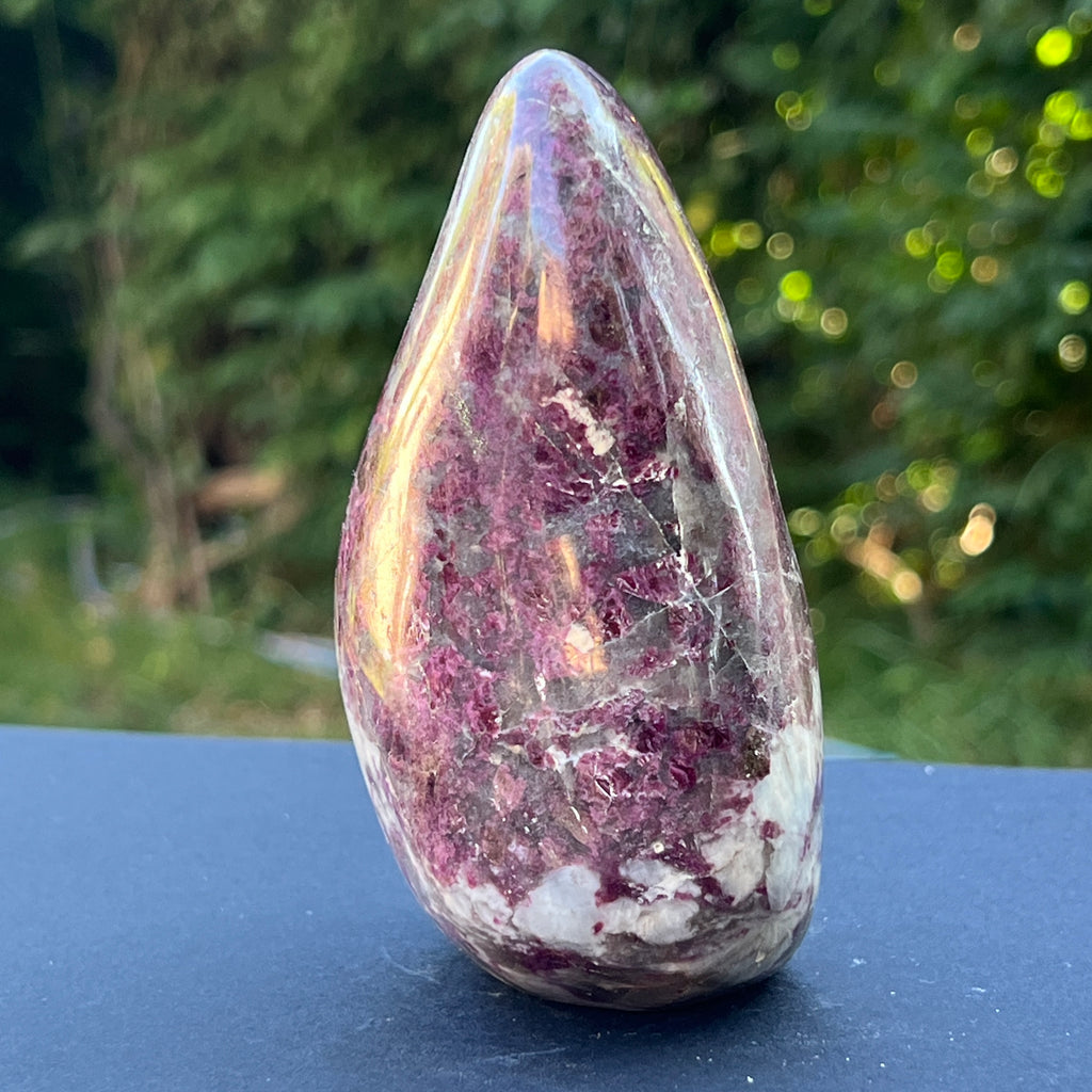 Sculptura Rubelit/ turmalina model 2, pietre semipretioase - druzy.ro 4 