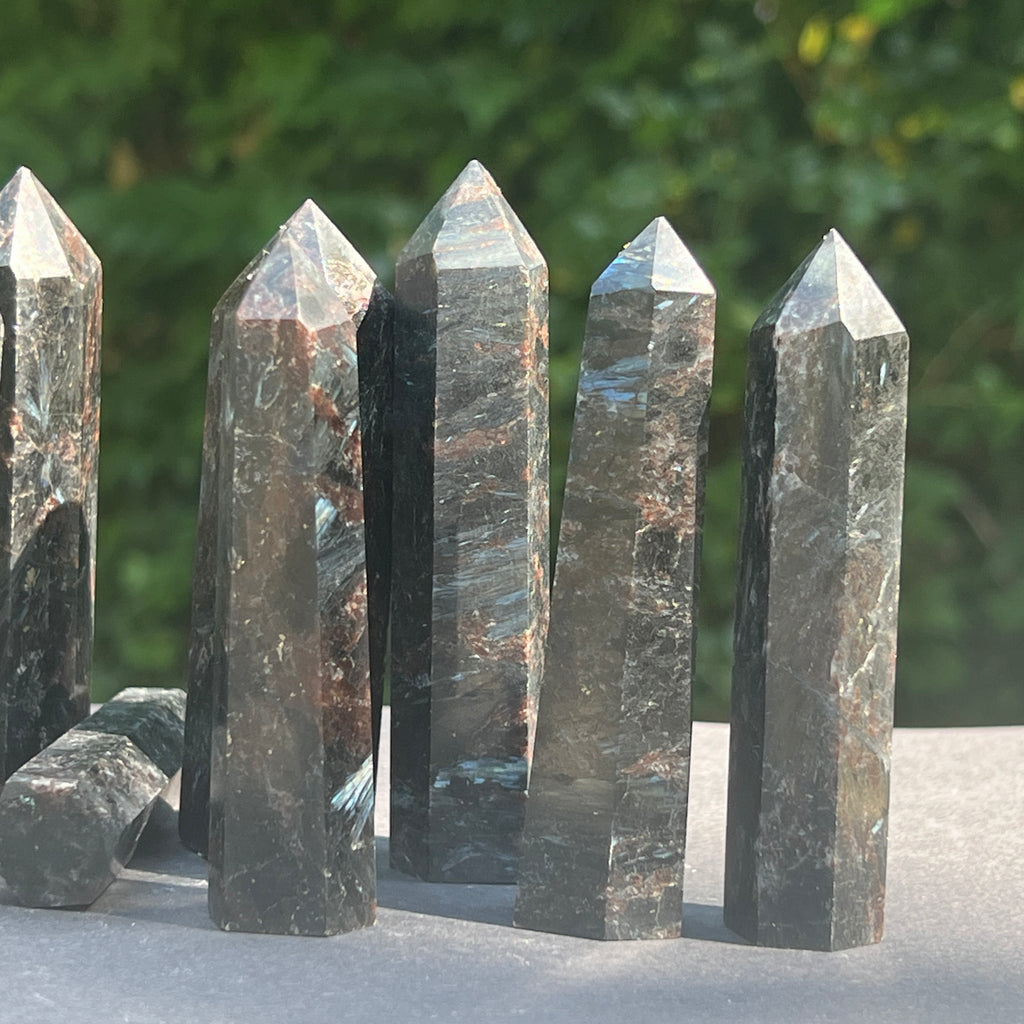Obelisc larvikit, pietre semipretioase - druzy.ro 5 
