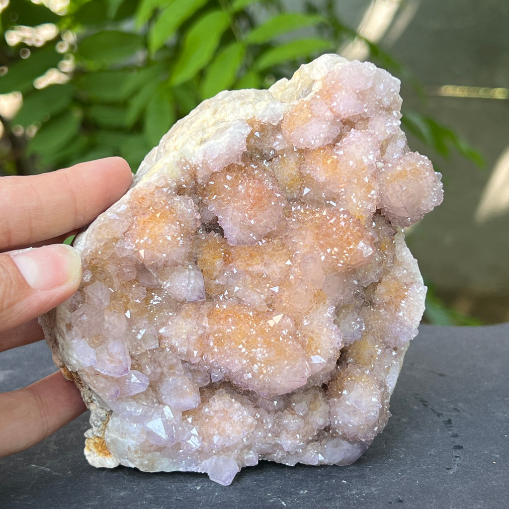 Specimen ametist cuart spirit din Africa de Sud | Model 22, pietre semipretioase - druzy.ro 1 