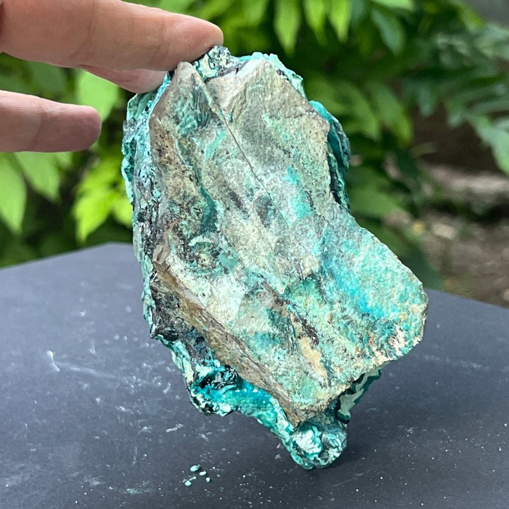 Cluster crisocola botrioidală model 7 din Congo, pietre semipretioase - druzy.ro 6 