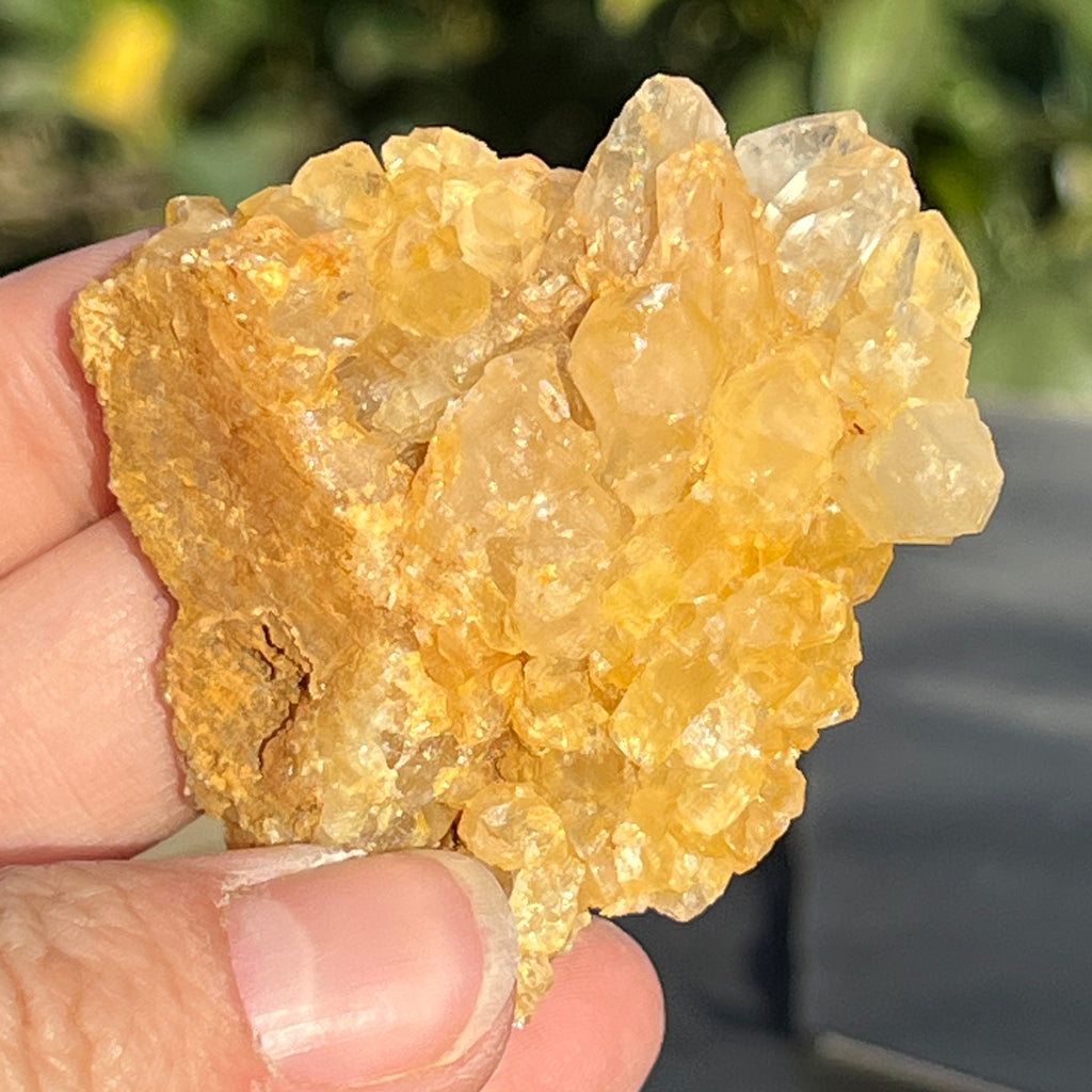 Cluster cuart lamaie Zambia, golden healer model 42, pietre semipretioase - druzy.ro 3 